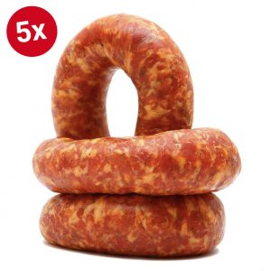 Knoblauchbratwurst Bundle x5
